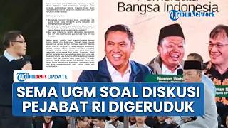 Kata SEMA UGM seusai Acara Sudaryono cs Digeruduk Mahasiswa Pancasila: Tidak Seharusnya Cuma Pemanis