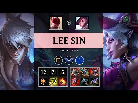 Lee Sin Top vs Fiora - EUW Diamond Patch 25.11