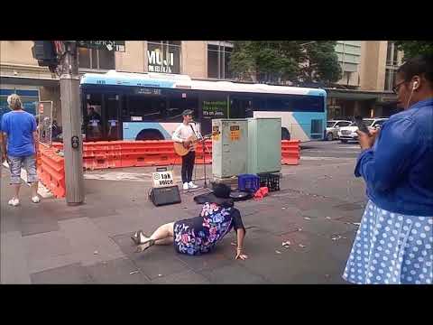 Drunk Woman Dances on Street || GoViral