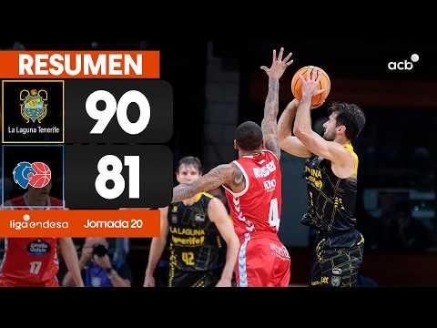La Laguna Tenerife - Río Breogán (90-81) RESUMEN | Liga Endesa 2025-26