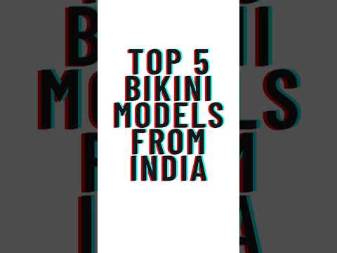 Top 5 Bikini Models from India #shorts #short #bikinimodels