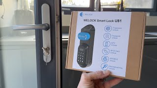 The SMARTEST smart lock!? WELOCK U81 Smart Lock Unboxing, Fitting & Demo!