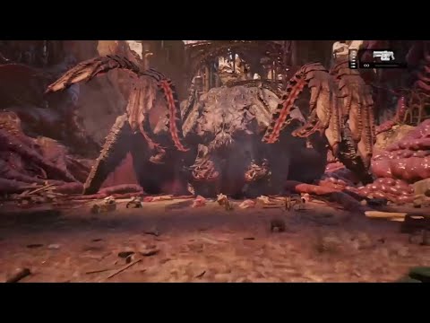 Gears of War 4 Final Boss Fight Hive boss “That”