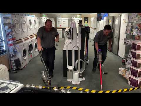 Dyson vs. Miele Cordless Vacuum Race!