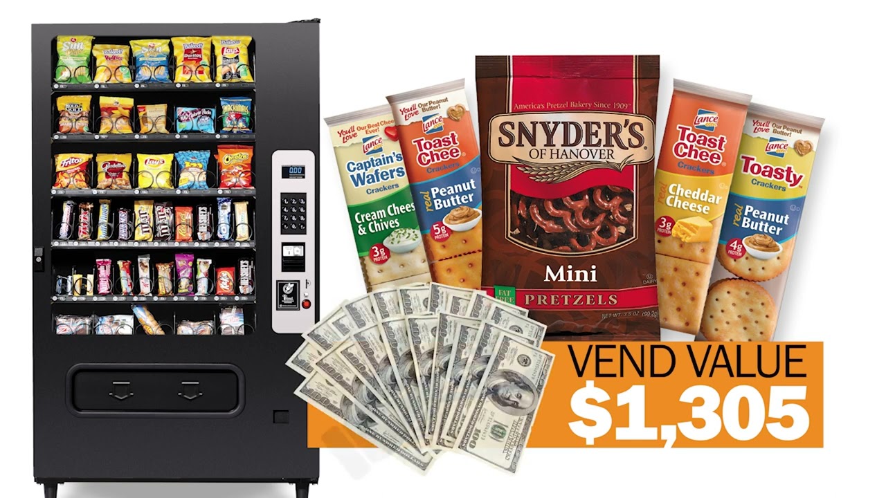 Selectivend $1,305 Snack Vending Machine Rebate Program