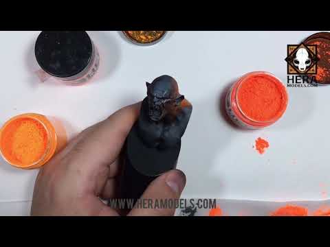 Paint Light effects with HeraModels pigments part 1