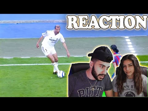 Zinedine Zidane the most ELEGANT player ever - Reaction