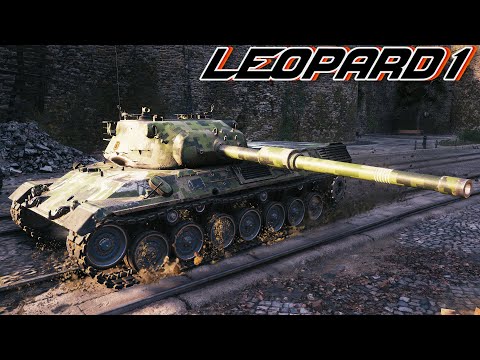 Leopard 1, 11 КИЛОВ И 10к УРОНА НА ХИМЕЛЬСДОРФЕ