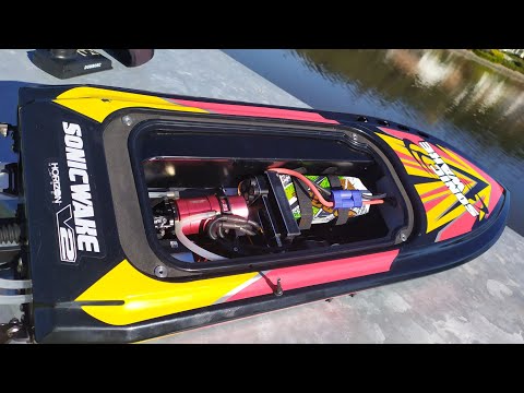 Sonicwake V2 Leopard 4092 1730kv 6s Octura X447/3 low temps, connector parted loose