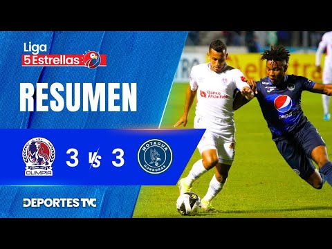 Olimpia 3 - 3 Motagua | Semifinales Ida | Liga Nacional - Clausura 2023 - 2024