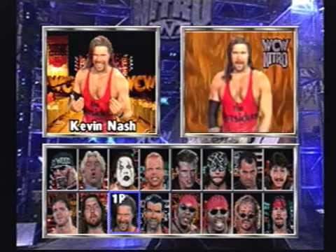 wcw nitro playstation game