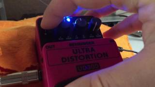Video thumbnail for Behringer UD300 Ultra Distortion Bass Demo by udonbone