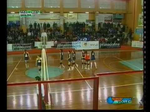 SERIE B2 2008/09: AQUILA AZZURRA TRANI - TIME VOLLEY MATERA 3-1 (PARTITA INTERA 3a PARTE)