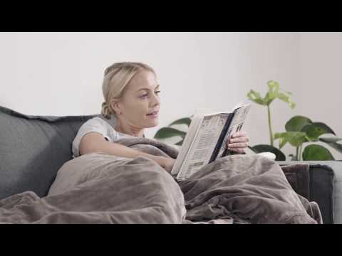 Beurer Šildanti antklodė HD75 Cosy Nordic video