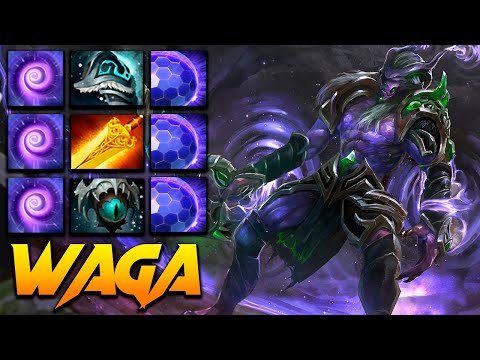 Waga Faceless Void Mega Carry - Dota 2 Pro Gameplay [Watch & Learn]
