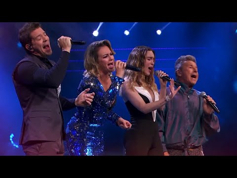 Belinda, Yahir, María José y Ricardo Montaner - Besame Mucho FHD1080p - Opening La Voz Senior 2021