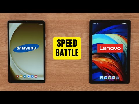 Samsung Galaxy Tab A9 vs Lenovo Tab M9 | Speed Test