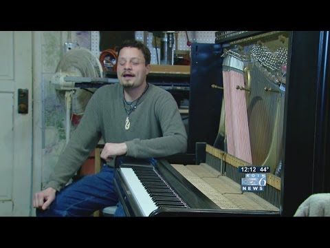 Blind piano tuner trying to buy business