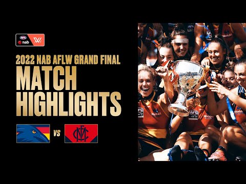 Adelaide v Melbourne Match Highlights | Grand Final | 2022 NAB AFL Women's Competition