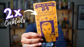 RARE 1940's Recipe Booklet ★ 2x Cocktails