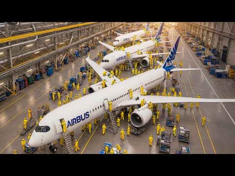 Inside the World's Largest Airplane Factory: Building the $400M Boeing 787 Dreamliner