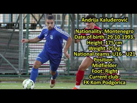 ANDRIJA KALUĐEROVIĆ - PLAYER PROMO 2019