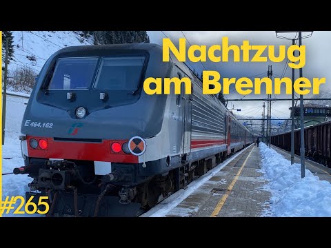#265 BRENNER mit Güterverkehr (TXL, LOMO, Railpool) und E464 am Nachtzug!