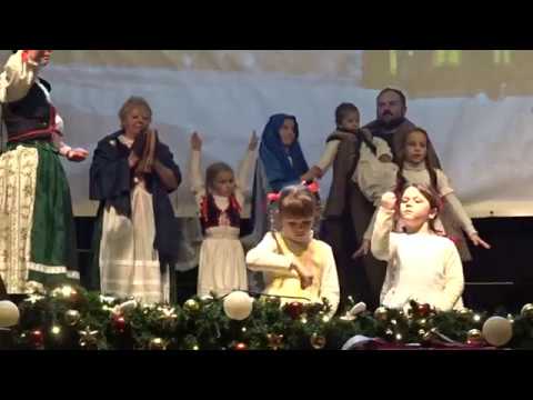 Dětský folklorní soubor KAMÝČEK, č.2 - Kamýk n/V -/ Vánoční trhy Praha 2018