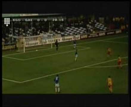 Scoren doe je zo...(AGOVV-GA Eagles 0-1, Loval)