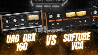 Video thumbnail for Softube vs UAD | VCA Compressor 160 style vs dbx 160 by Yave Rust