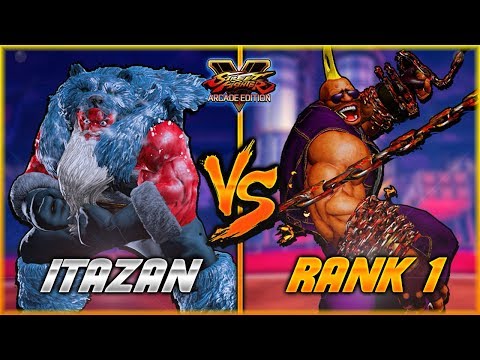 SFV AE 🔥 ITAZAN (Zangief) vs TRASHBOX (Rank 1 Online) | FT3 Set 🔥 SF5 TenSFV