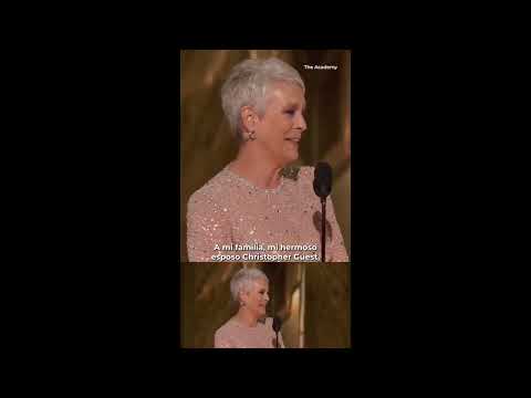 El emocionante discurso de la actriz Jamie Lee Curtis