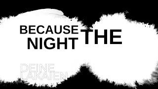 Deine Lakaien - Because The Night (Official Lyric Video)