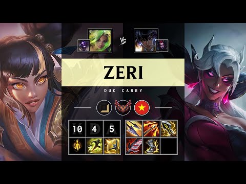 Zeri ADC vs Nilah - VN Grandmaster Patch 25.19