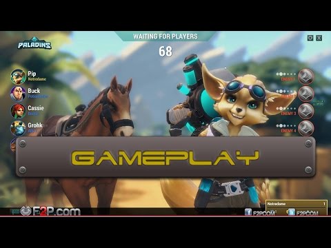 Paladins Pip Gameplay - Closed Beta