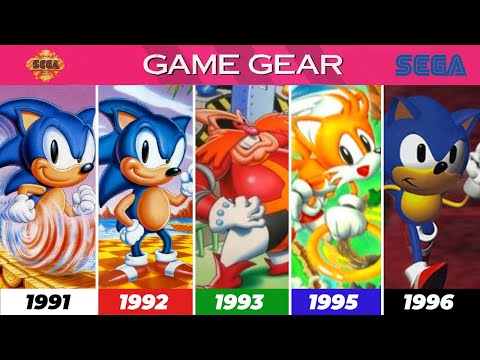 All Sonic Game Gear Games 1991-1996