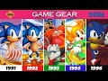 All Sonic Game Gear Games 1991-1996