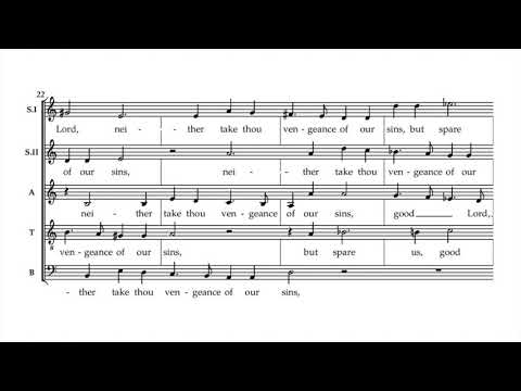 Remember not, Lord, our offences - Henry Purcell