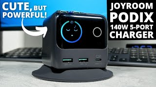 JOYROOM PODIX REVIEW: This Cute Emoji Charger Is a 140W Monster!