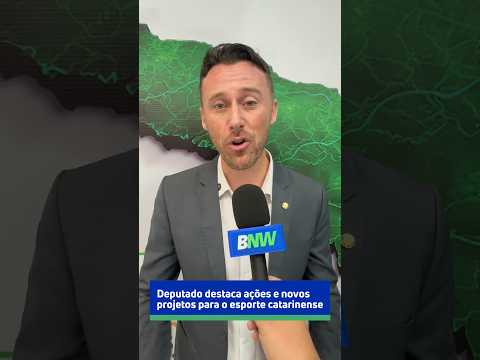 Fernando Krelling fala sobre projetos para fortalecer o esporte em Santa Catarina