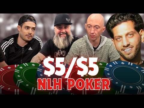 LIVE POKER | $5/$5 No-Limit Hold'em Cash Game | TCH Social Austin - YouTube