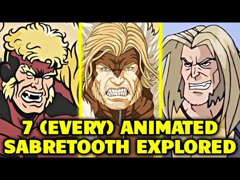 7 (Every) Terrifying Sabretooth Animated Variants - Explored In Detail