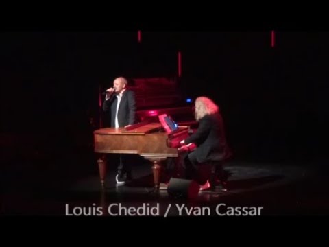 Louis Chedid / Yvan Cassar " ces mots sont pour toi " live 2022 - Châteauneuf sur Isère