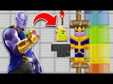 How to Get the INFINITY GAUNTLET in MINECRAFT Tutorial! - Gameplay, Kingdom Kids Zone, Minecraft - EYstreem