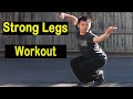 Strong Legs Workout With Kung Fu Stances Training