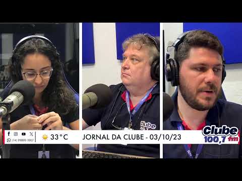 Jornal da Clube - 03/10/23 - Edição do Almoço