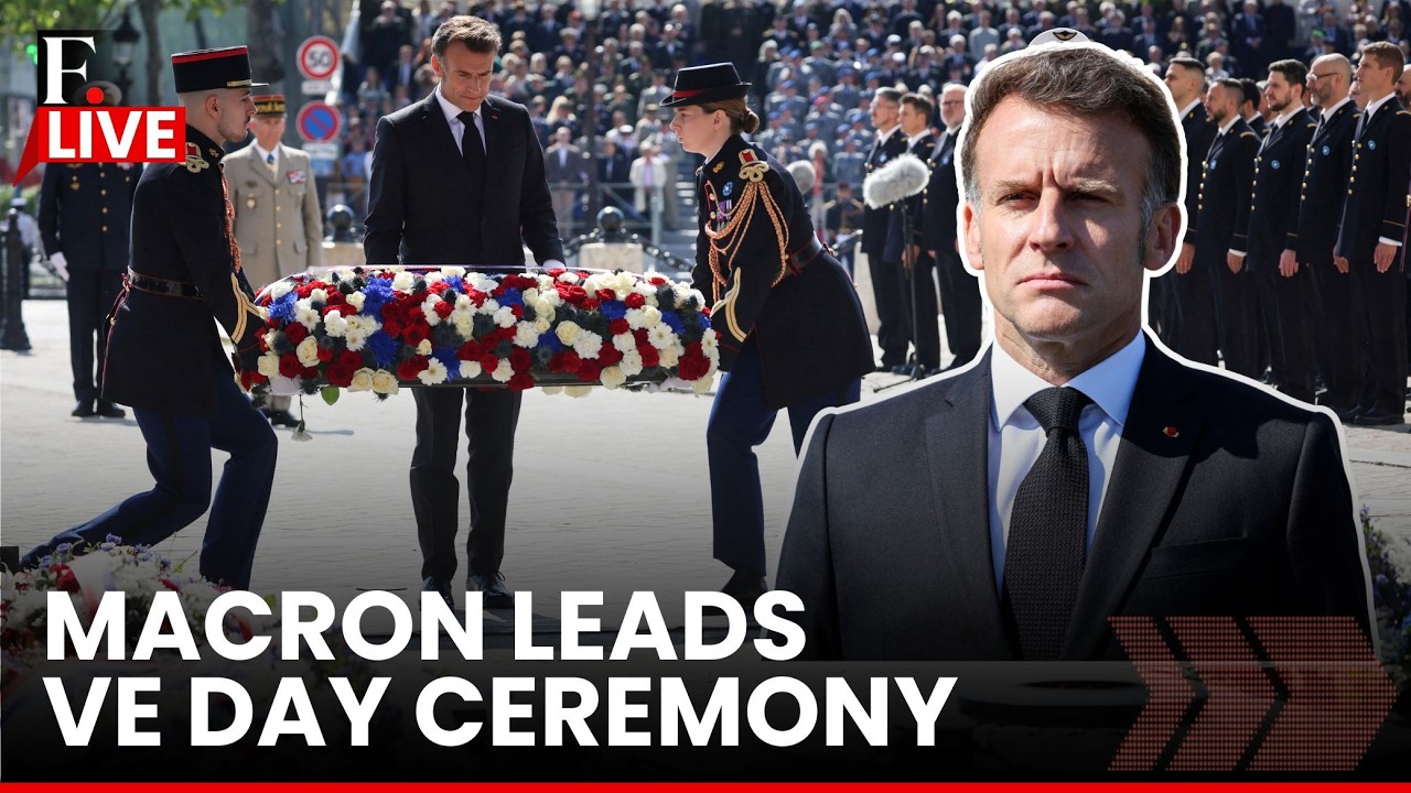 France LIVE: French President Macron Attends World War II Victory in Europe Commemoration in Paris