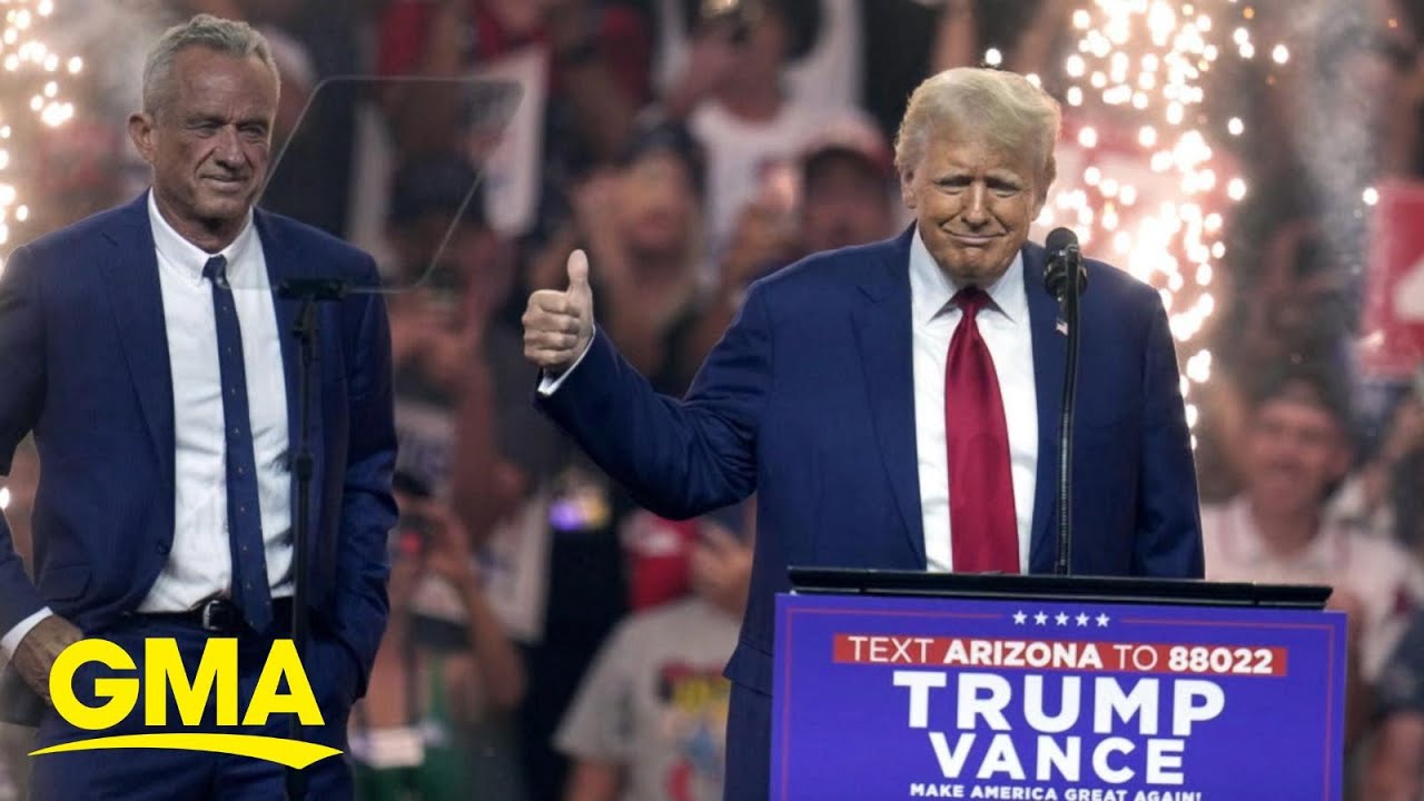 RFK Jr. suspends presidential campaign as independent, endorses Trump