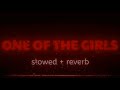 One Of The Girls Slowed Reverb The Weeknd JENNIE Lily Rose Depp