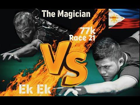 【Pool Live】The Legend -Money Game 2019 -Efren "Bata" Reyes Vs Genesis "Ek Ek"Ouano - Race 21